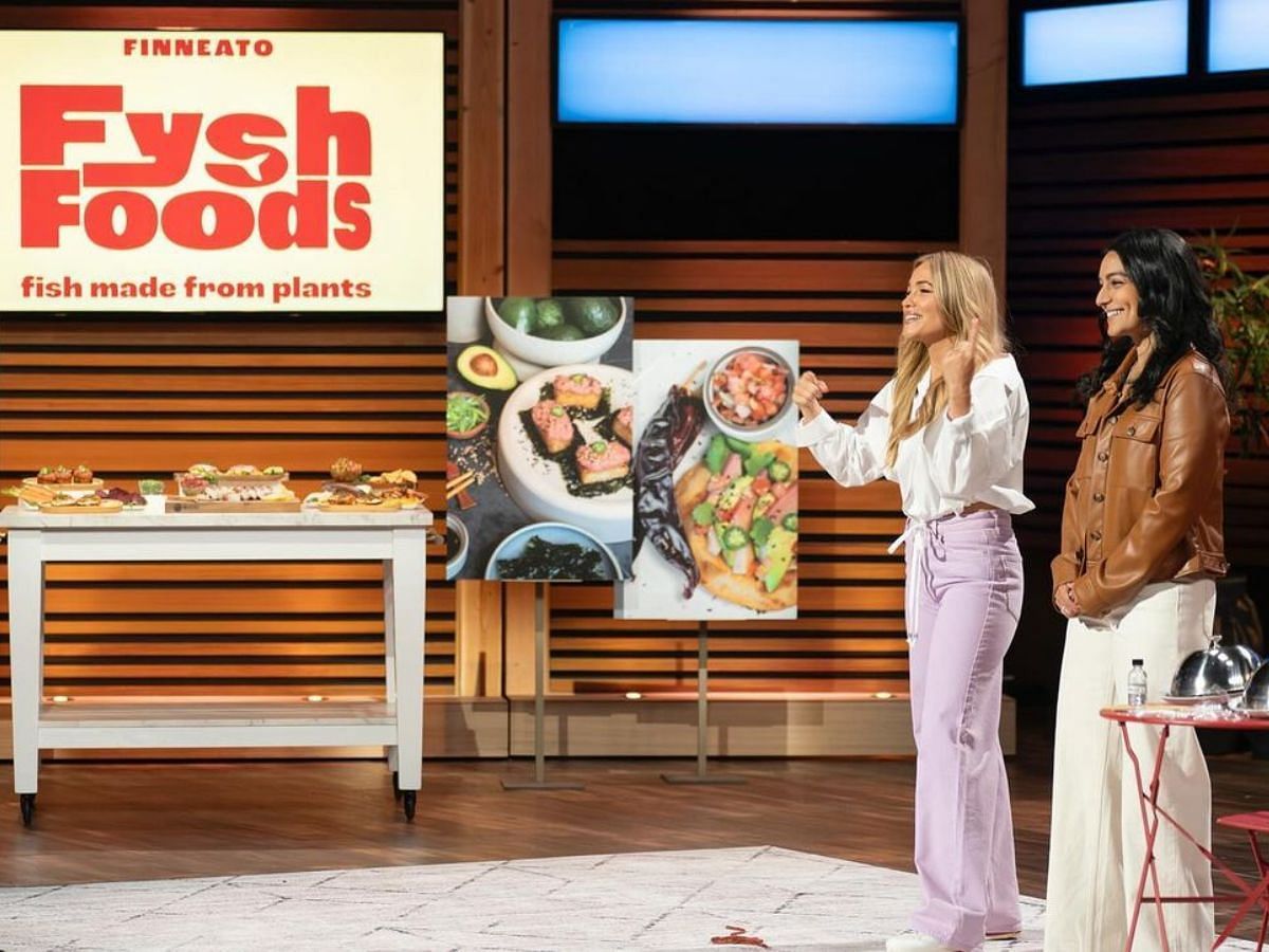 Zoya and Alix on Shark Tank season 16 episode 4 (Image via Instagram/@eatfyshfoods)