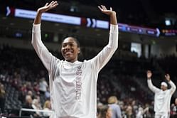 "Hooping with glasses 10/10 vibe”: Aliyah Boston, Chloe Kitts and more react to South Carolina star Bree Hall’s IG dump