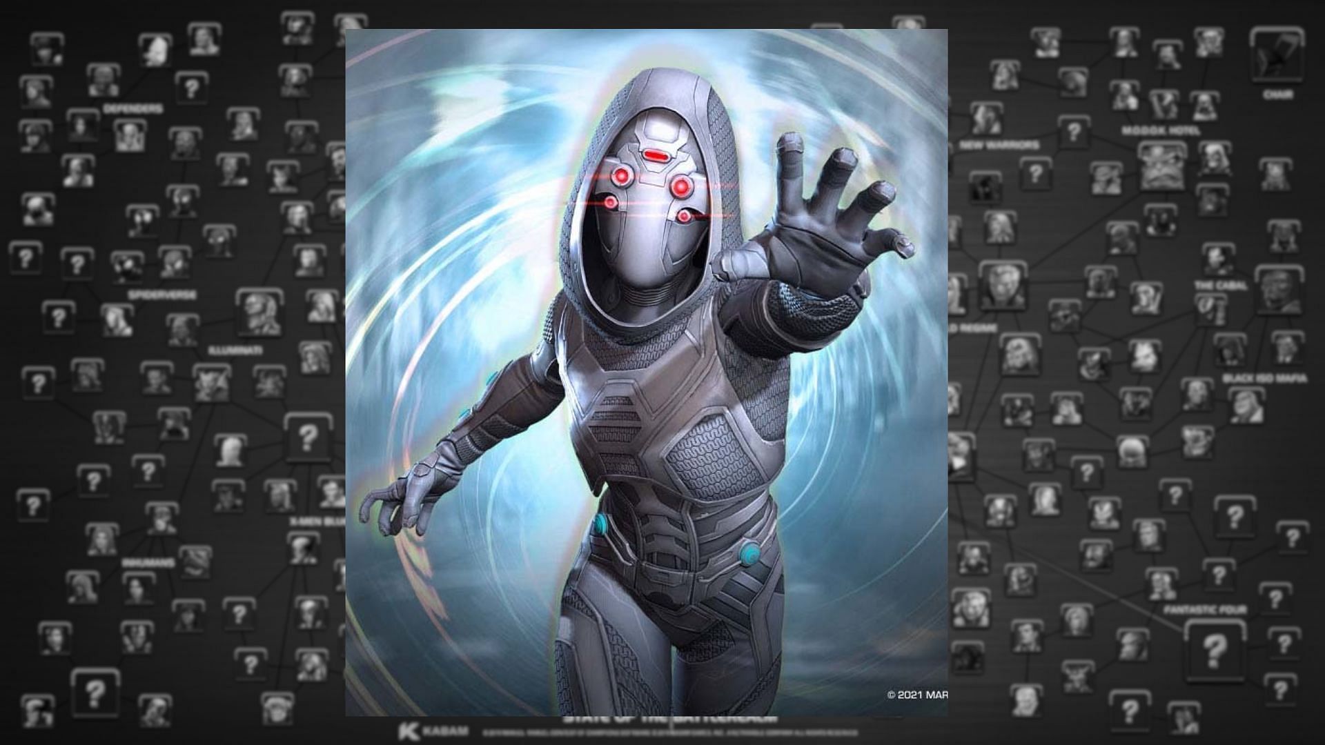 Ghost is one of the most memorable 4-star characters in the Marvel Contest of Champions who is famous for her high evasion and damage per turn (Image via Kabam Games, Inc.)