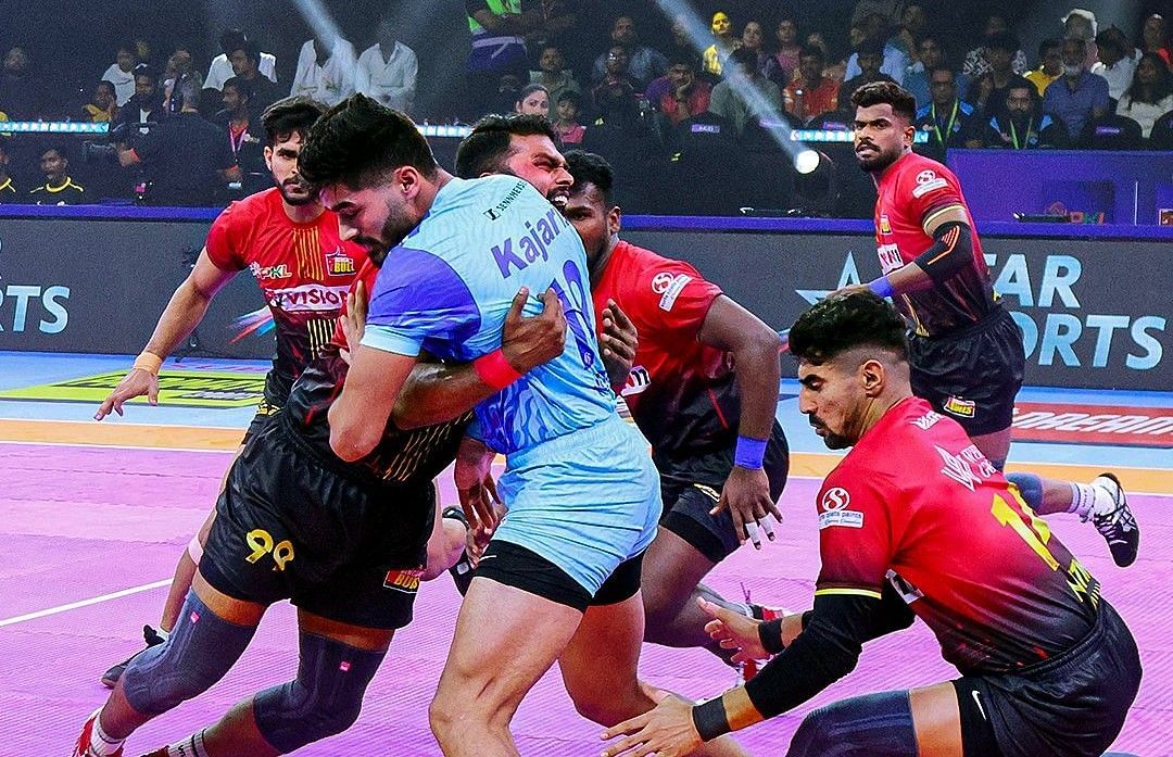 बेंगलुरू बुल्स का प्रदर्शन काफी खराब रहा है (Photo Credit - @ProKabaddi)