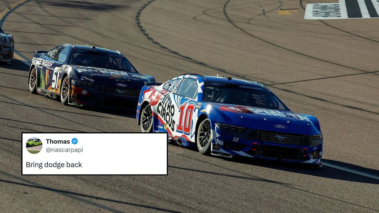 Fans reacted to NASCAR 