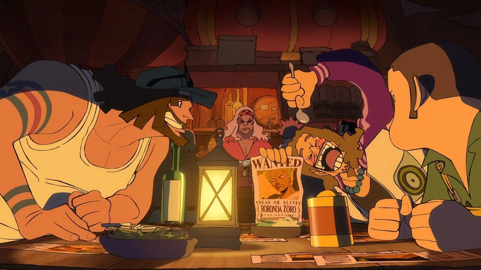 A snapshot from One Piece: Fan Letter (Image via Toei Animation)