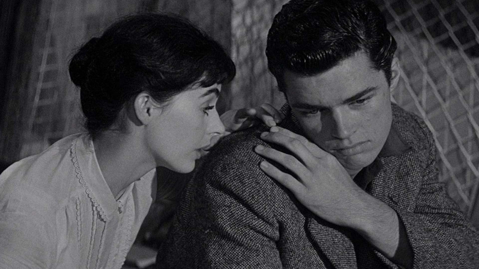 Richard Beymer and Millie Perkins in a still from the movie (Image via 20th Century Studios)