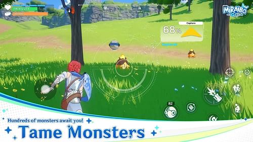 Catching and taming monsters (Image via Dreamcube)