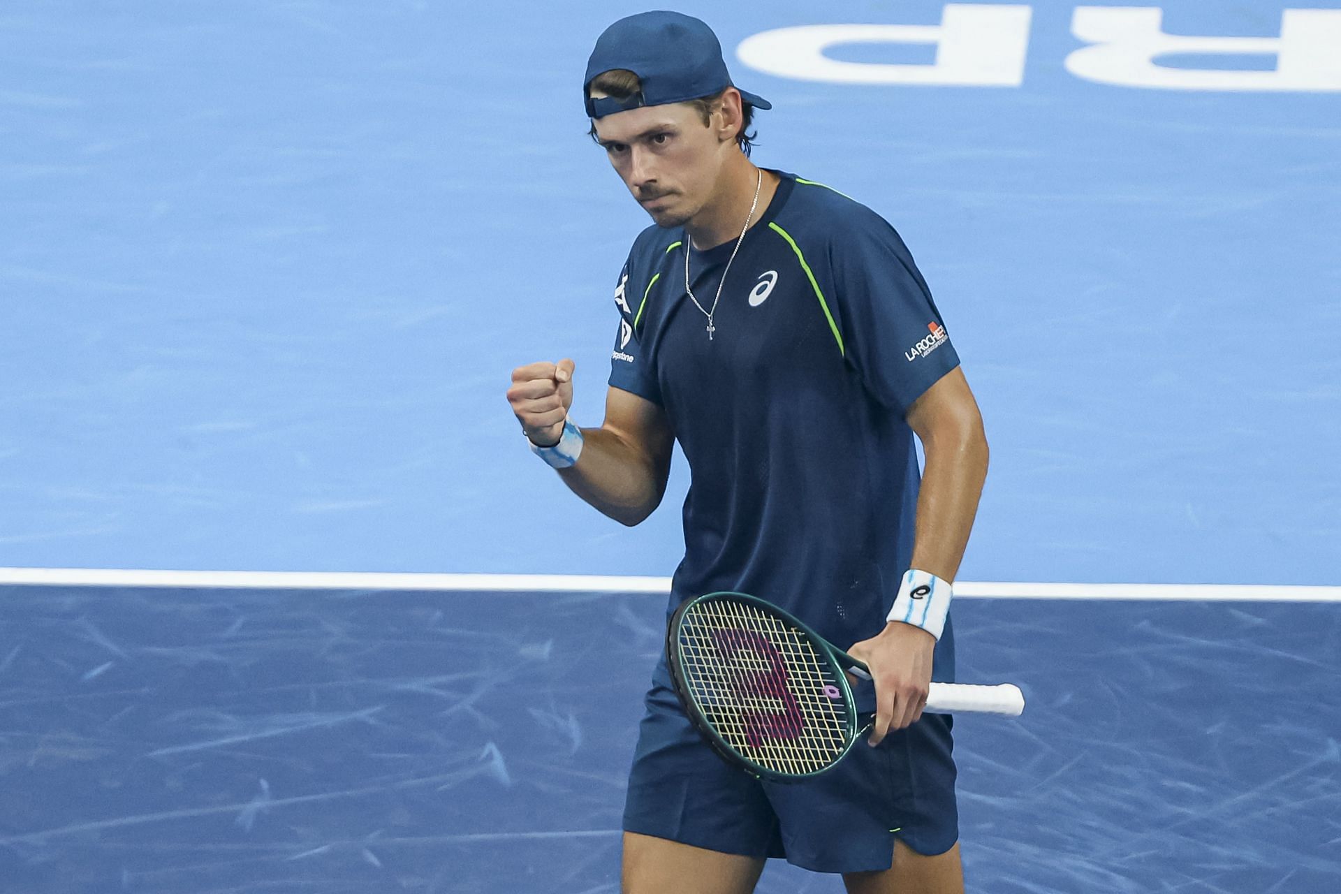 Alex de Minaur at the European Open 2024. (Photo: Getty)