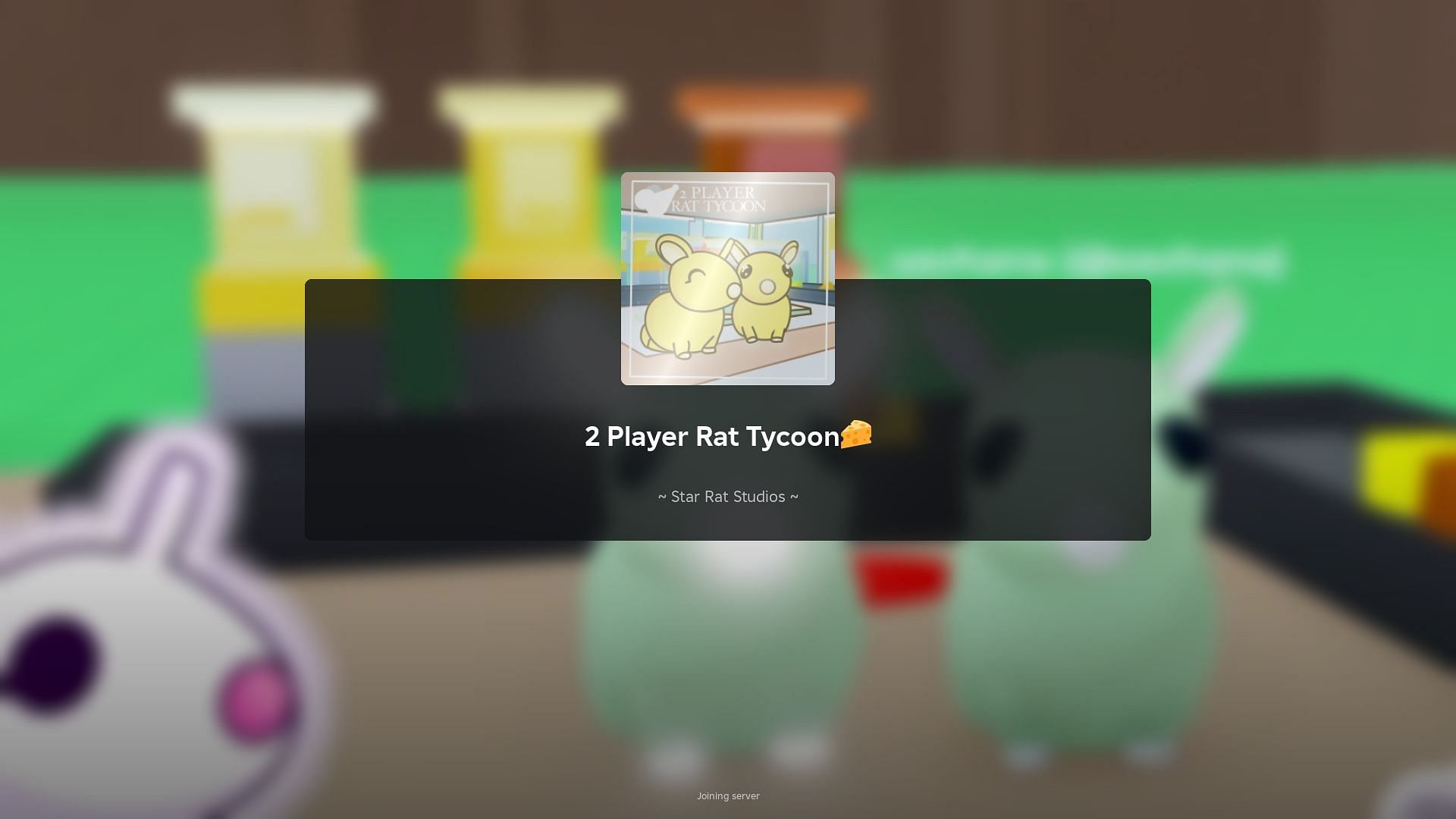 Roblox 2 Player Rat Tycoon