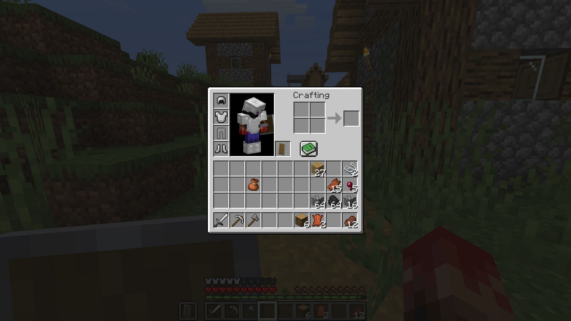 Minecraft&#039;s player inventory is too small (Image via Mojang Studios)