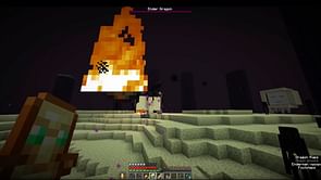 Minecraft player defeats Ender Dragon in a ridiculously challenging way