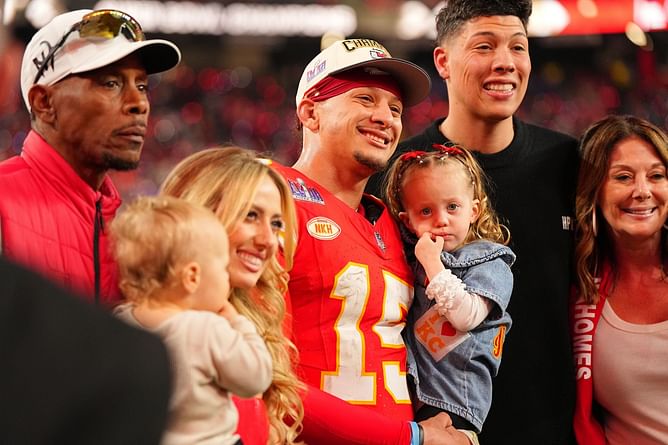 Patrick Mahomes’ mother Randi gets emotional as Adidas dedicates sneaker to Chiefs QB’s 2yo son