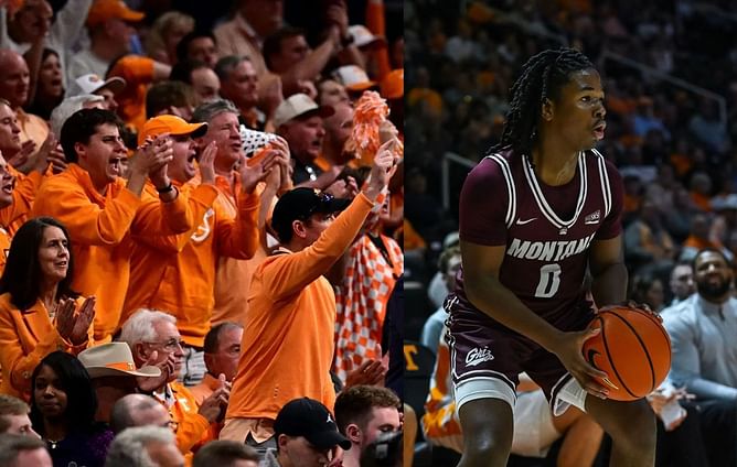 Tennessee fans rally together to support Montana guard after tragic loss of his parents