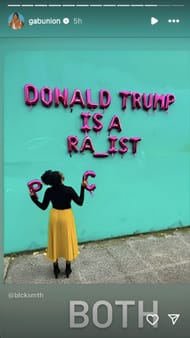 Gabrielle Union's IG story