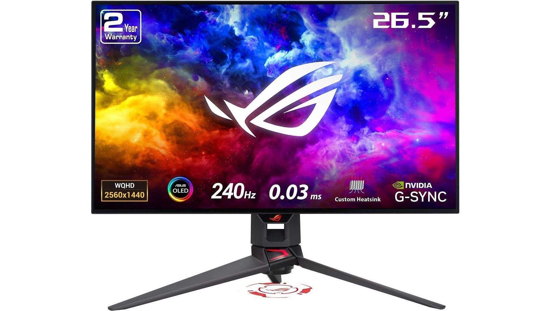 ASUS ROG Swift PG27AQDM (Image via ASUS)