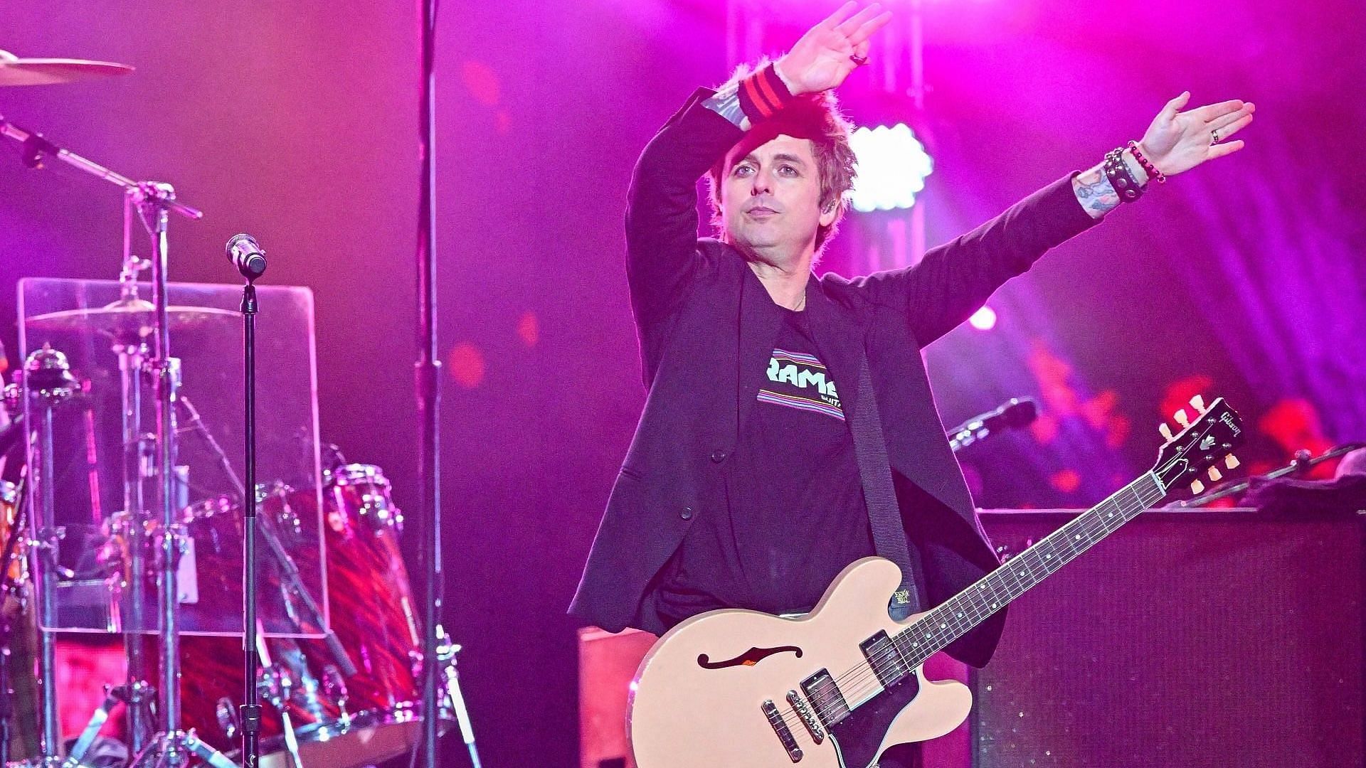 67th Annual Grammy Award nominee Billie Joe Armstrong of Green Day is seen performing on September 16, 2024 in Los Angeles, California. (Photo by PG/Bauer-Griffin/GC Images)