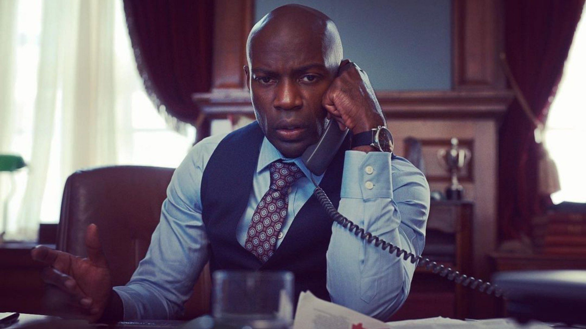 An image of Dennison from The Diplomat (Image via Instagram/@thedavidgyasi)