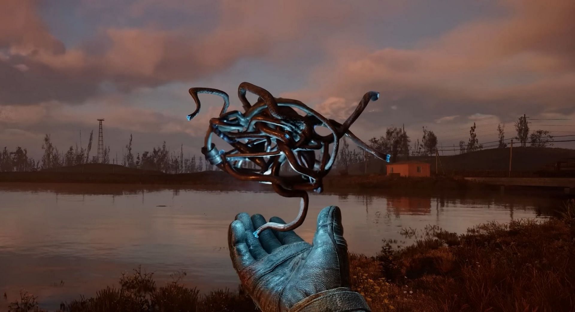 The Rat King artifact in Stalker 2 (Image via GSC Game World // YouTube/@Lootward)