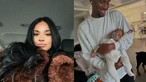 Shai Gilgeous-Alexander's wife Hailey Summers shares adorable snap of son Ares with a 2-word note