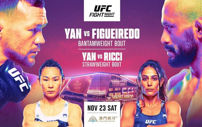 UFC Macau walkout songs: Tracks Petr Yan, Deiveson Figueiredo, Yan Xiaonan, Tabatha Ricci, and others have used before