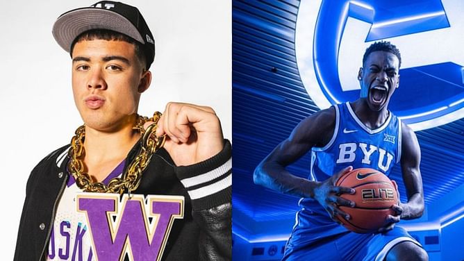 No. 1 prospect AJ Dybantsa shares a 2-word reaction to Utah Prep teammate JJ Mandaquit's college commitment announcement