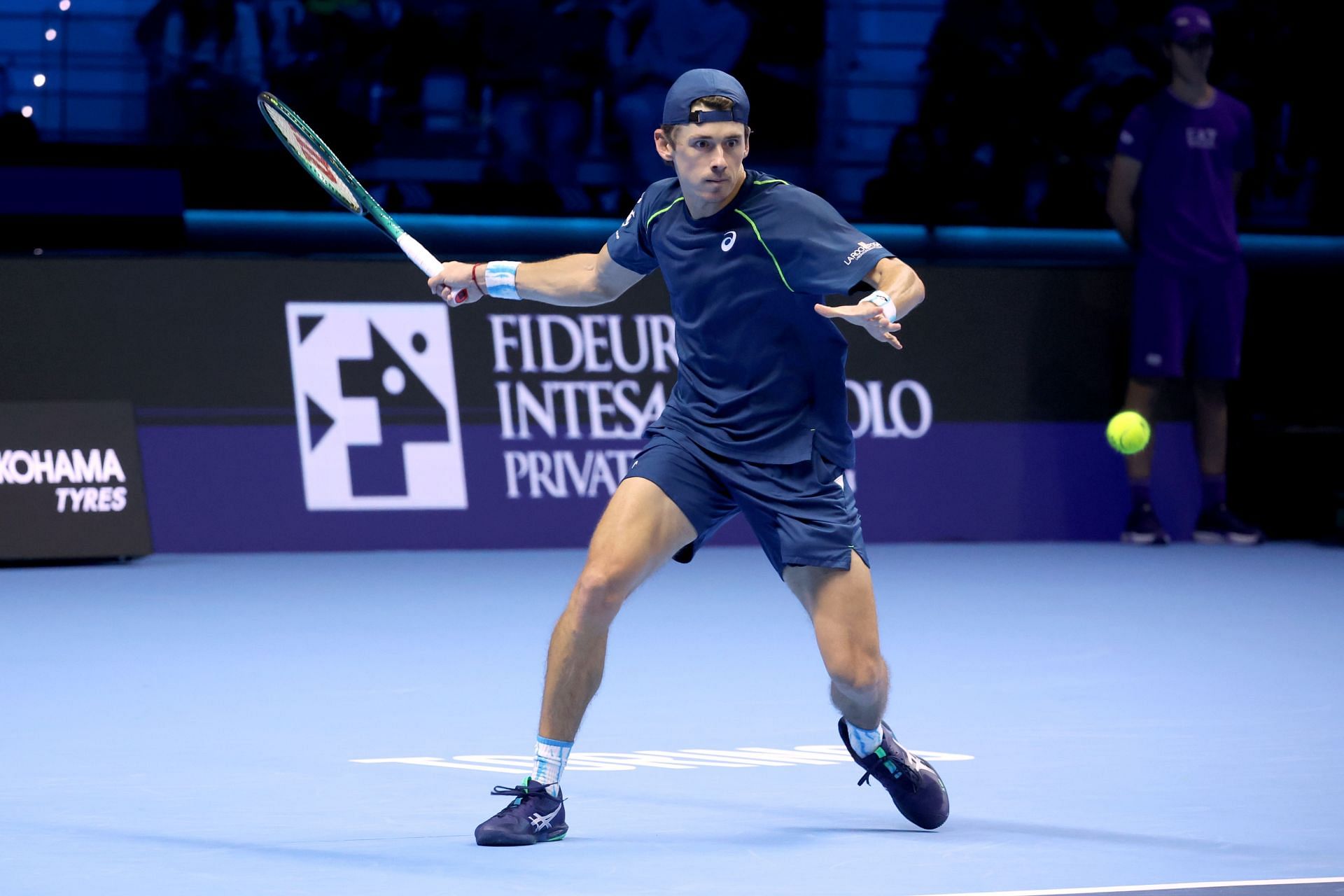 Alex de Minaur at the ATP Finals 2024. (Photo: Getty)