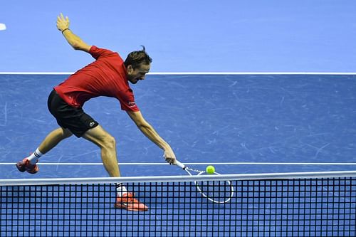 Nitto ATP Finals 2024 - Daniil Medvedev in action (Source: Getty)