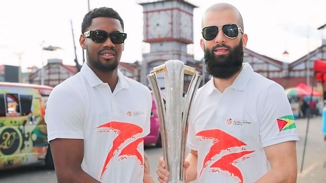 GUY vs LAH Dream11 Prediction: Fantasy Cricket Tips, Today's Playing 11 and Pitch Report for Global Super League T10 2024, 1st Match