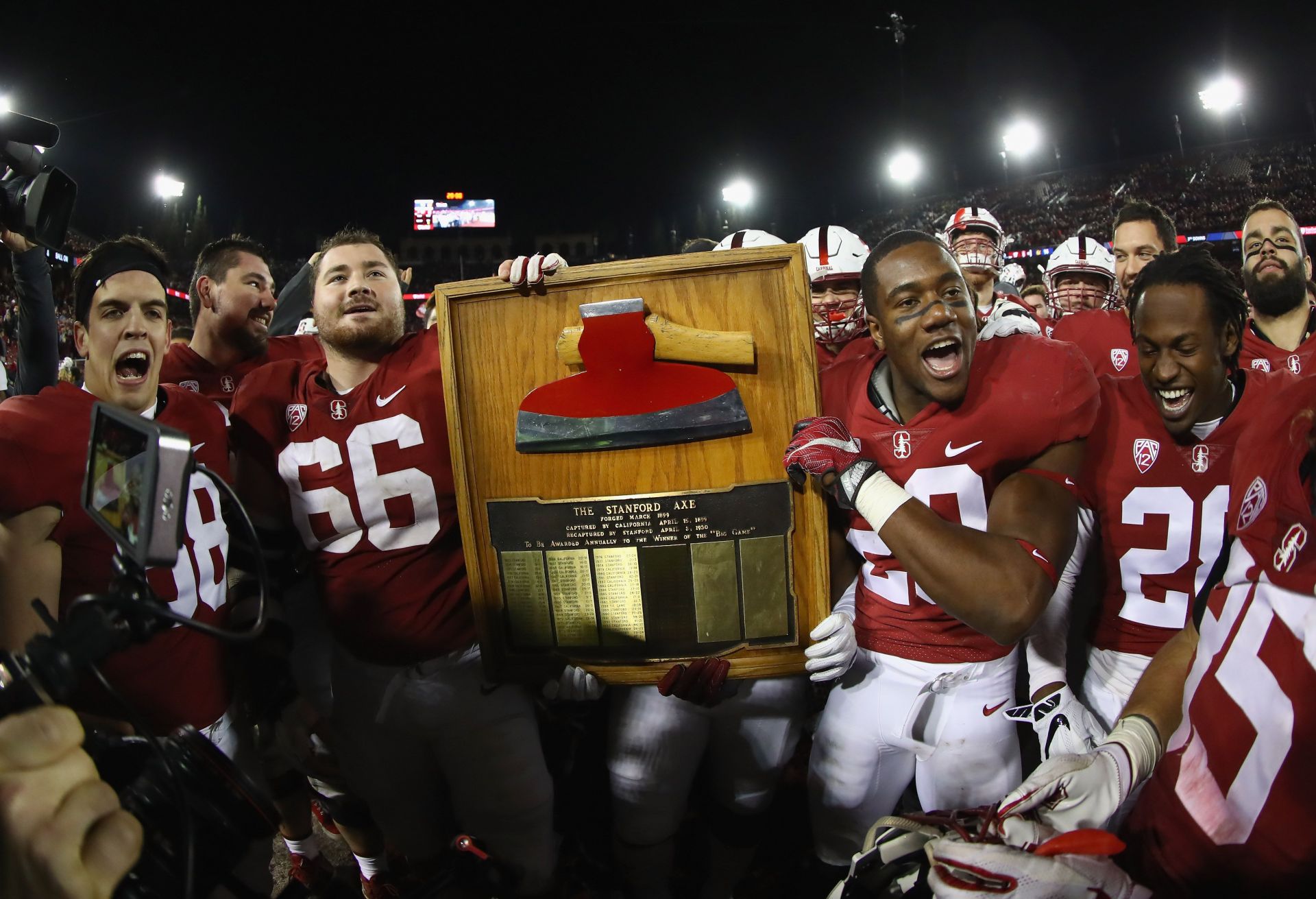 The Stanford Axe Trophy Winners