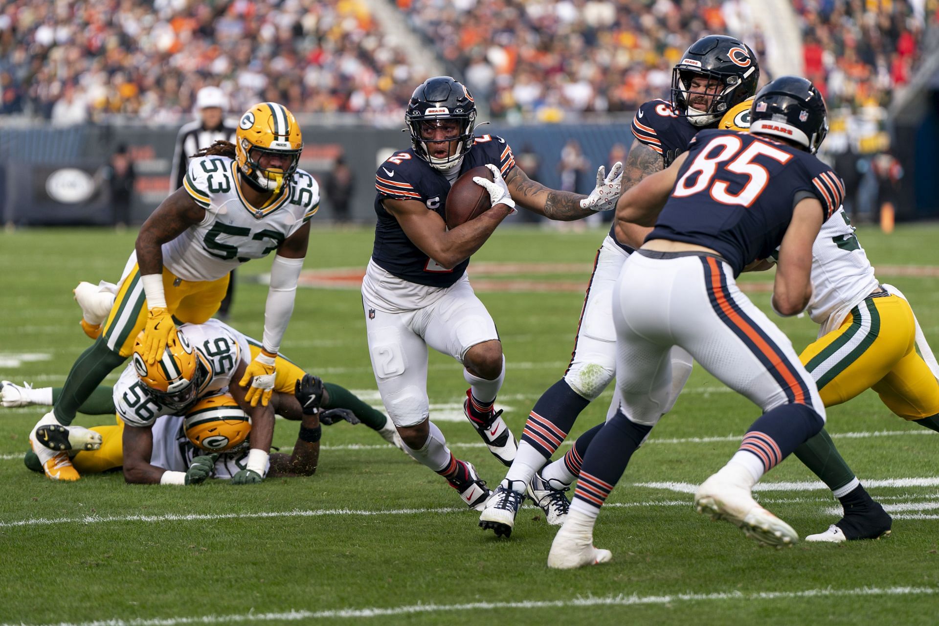 NFL: NOV 17 Packers at Bears - Source: Getty