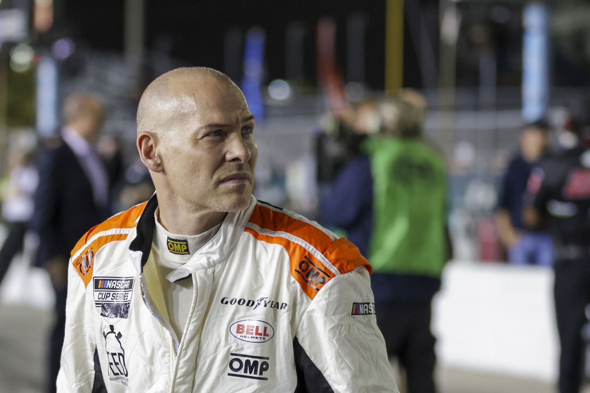 Jacques Villeneuve during the NASCAR 2022 Daytona 500 Qualifying - Source: Getty