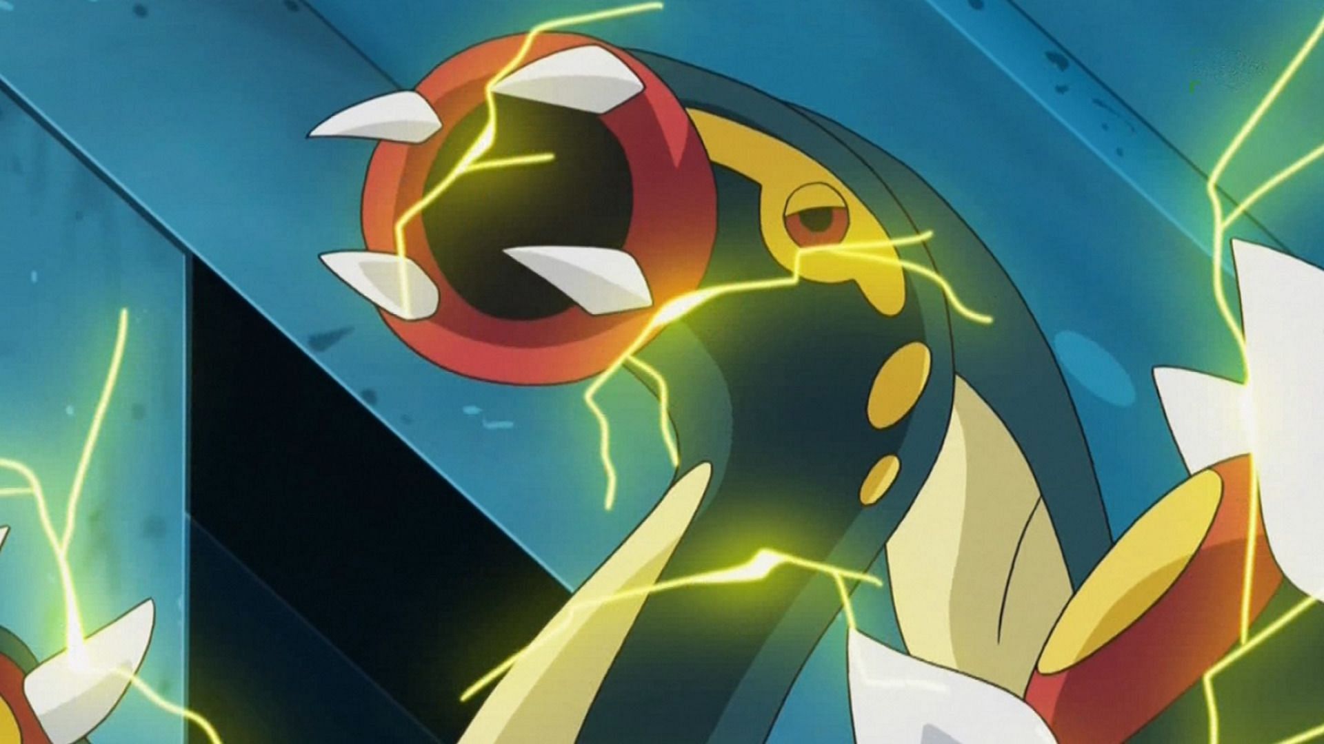 Eelektross deals solid damage and has a chance to paralyze its target (Image via The Pokemon Company)