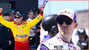 "I'm like, 'Holy s**t!'": Denny Hamlin gives first-hand account of Joey Logano's breakneck speed in Phoenix