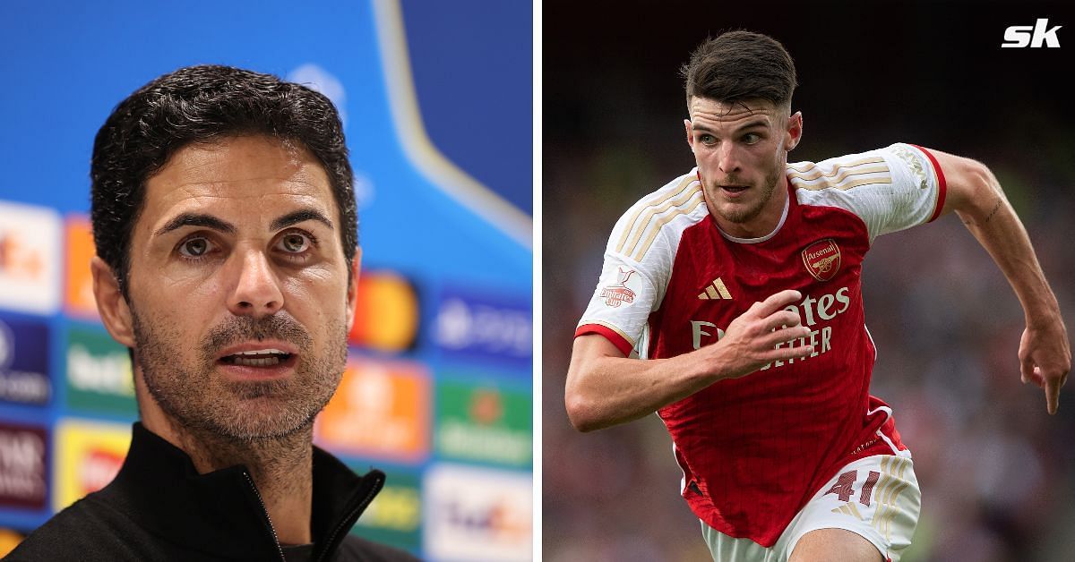 Mikel Arteta provides Declan Rice injury update 