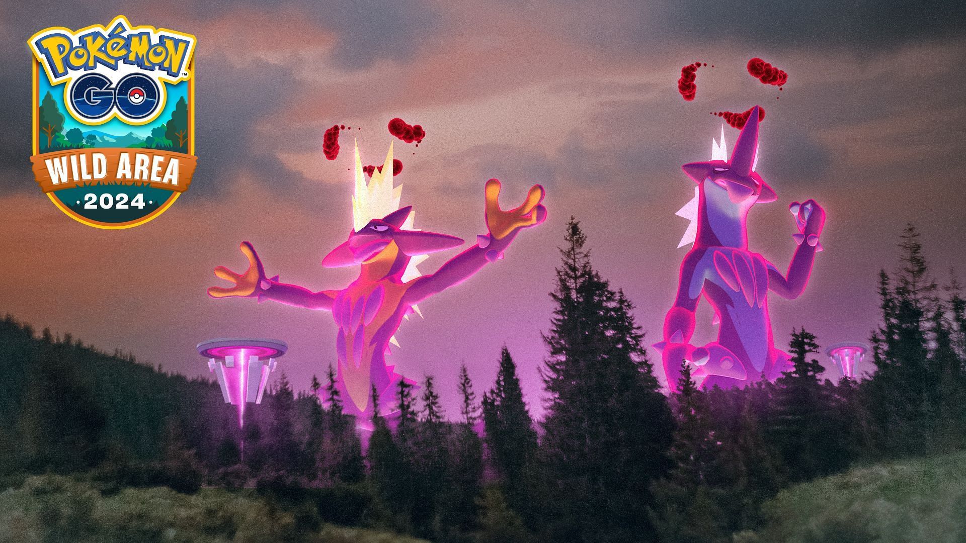 Pokemon GO Wild Area Fukuoka marks the debut of Shiny Dynamax Toxtricity (Image via TPC)