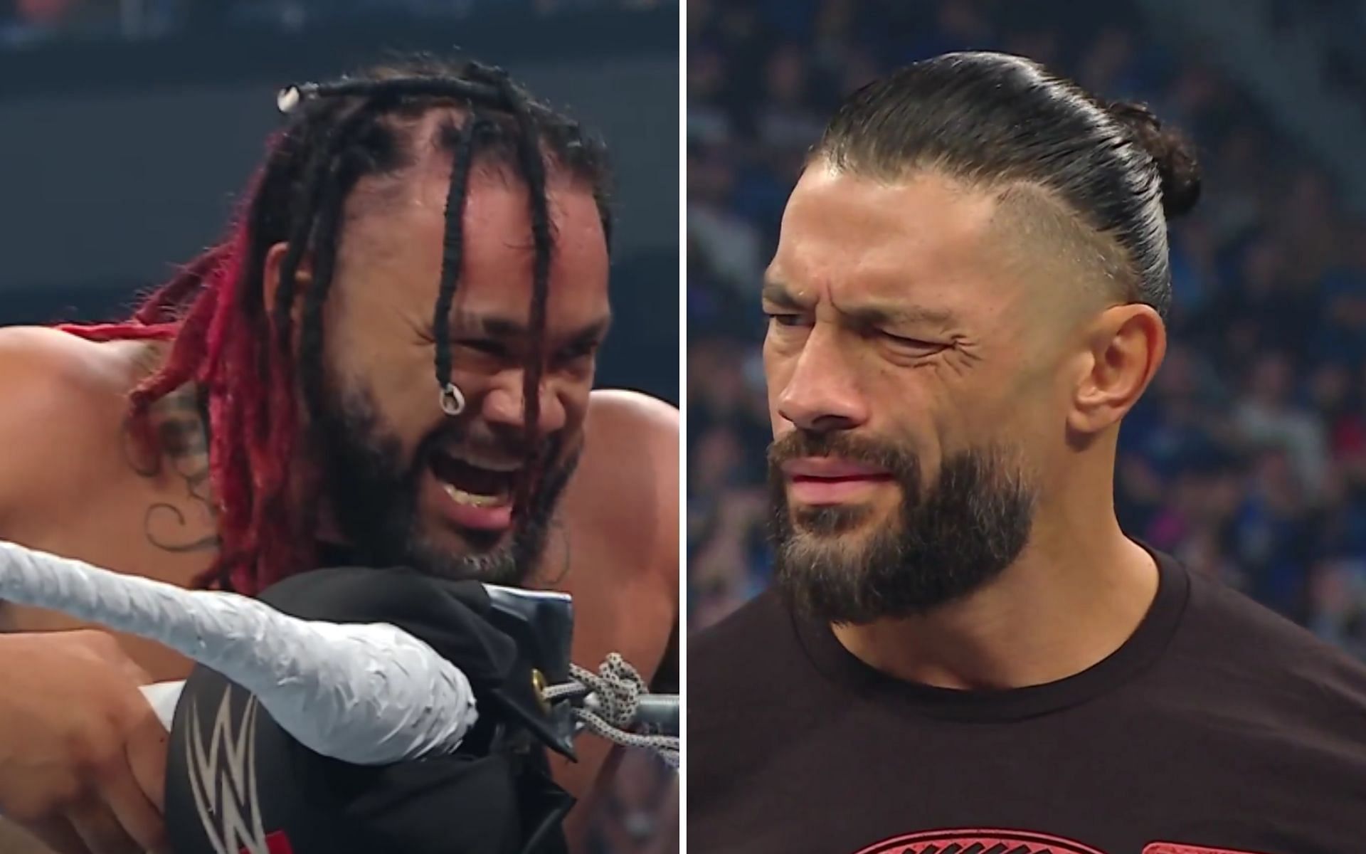 [VIDEO] Jacob Fatu leaves Roman Reigns speechless after his promo on SmackDown