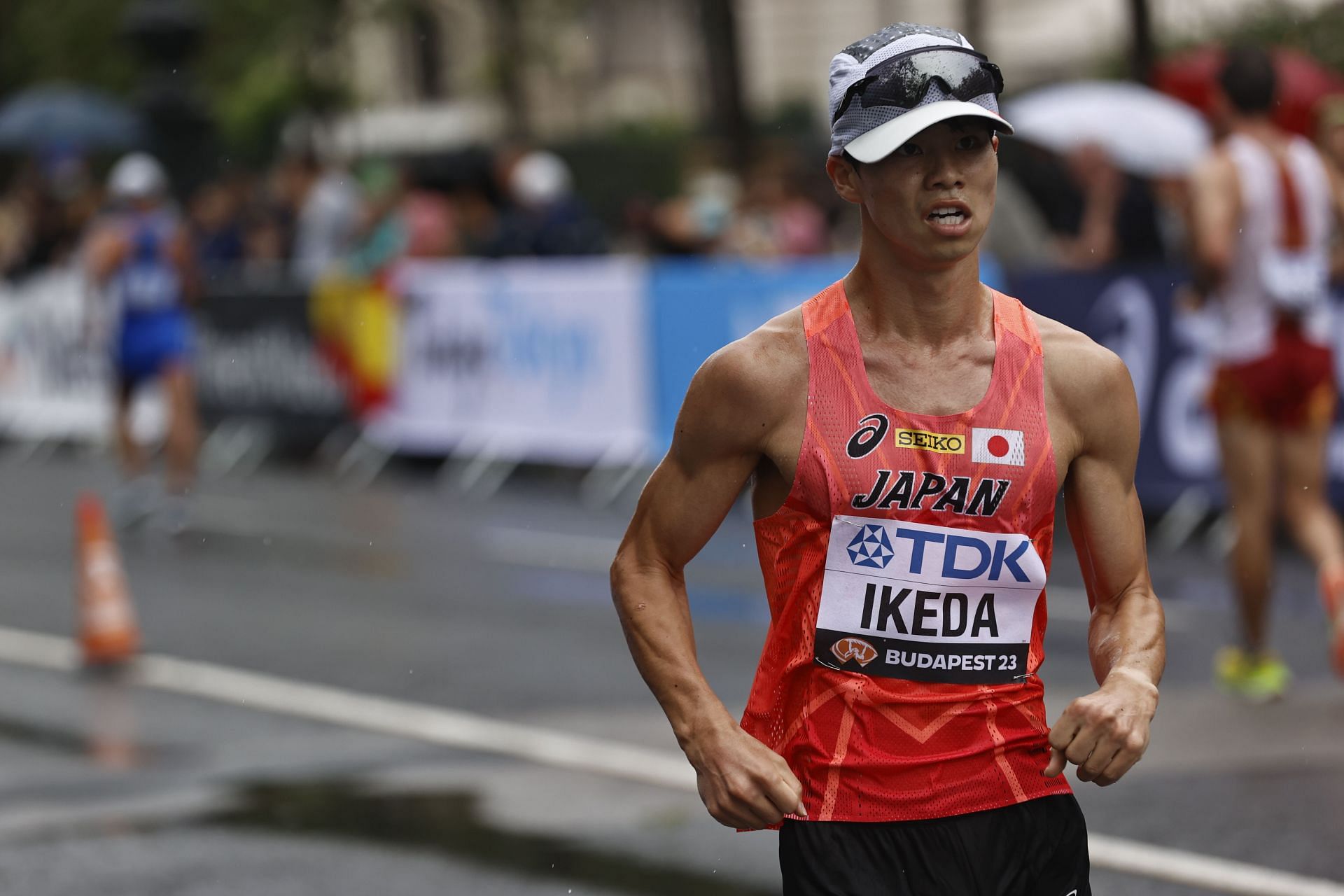 Koki Ikeda at the World Athletics Championships Budapest 2023 - (Source: Getty)