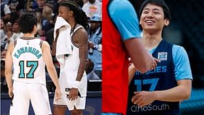 "It's disrespect, right?" - Grizzlies rookie Yuki Kawamura hilariously credits Ja Morant for teaching him 'too small’ celebration