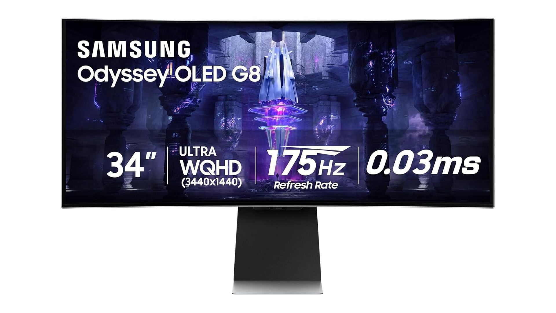 SAMSUNG 34&quot; Odyssey G85SB (Image via Amazon)