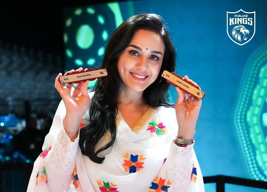 Preity Zinta. (Image Credits: PBKS Twitter)