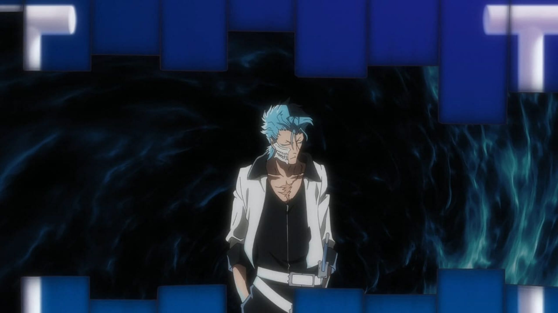 Grimmjow in Bleach: Thousand-year Blood War episode 31 (Image via Pierrot Films)