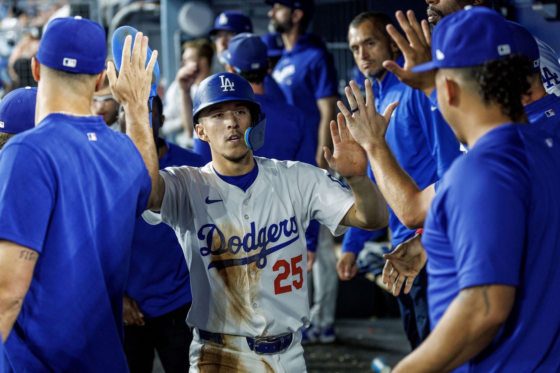 Dodgers vs Mariners in Los Angeles, CA. - Source: Getty