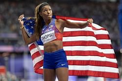 Gabby Thomas sends message to athletes confused about picking agencies after graduation