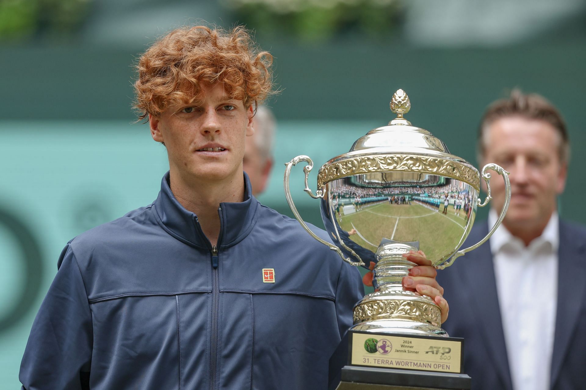 Sinner pictured at the ATP 500 in Halle - Source: Getty