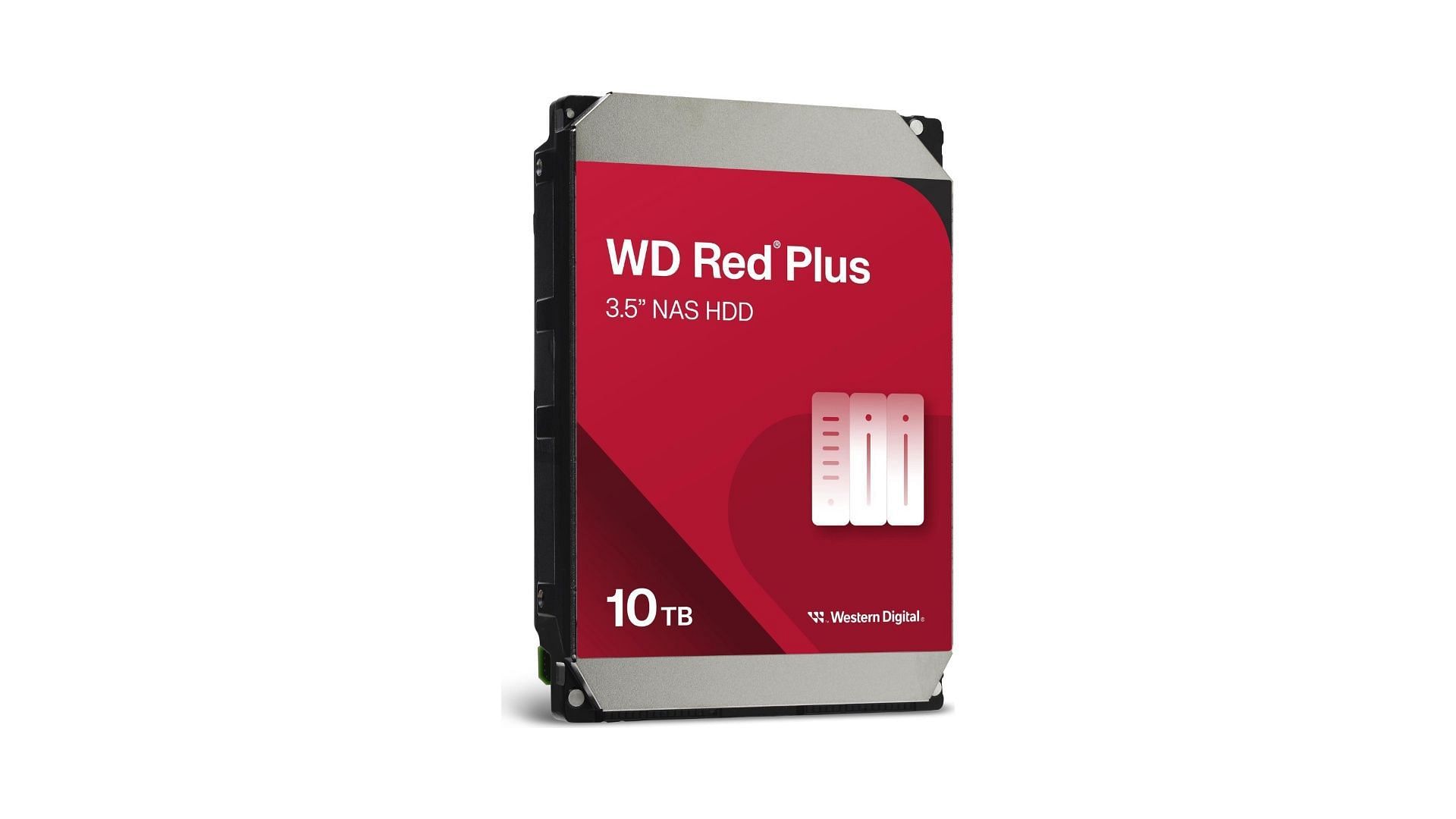 This HDD is built for usage in a network-attached storage (Image via WD)