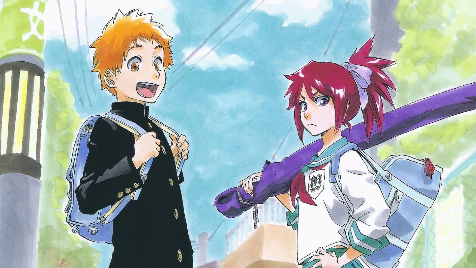 Kazui Kurosaki and Ichika Abarai (Image via Shueisha)