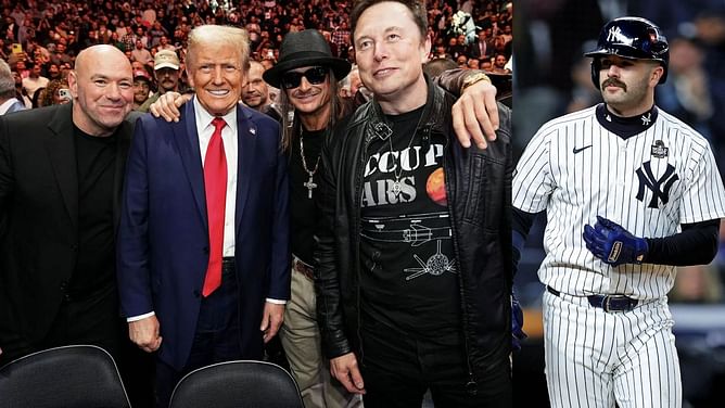 Yankees' Austin Wells shares Donald Trump's walkout at UFC 309 with Dana White, Mike Johnson, Elon Musk, RFK Jr. stealing the show at MSG