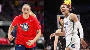 Paige Bueckers reacts to Napheesa Collier’s IG dump from Geno Auriemma and Chris Dailey’s special night