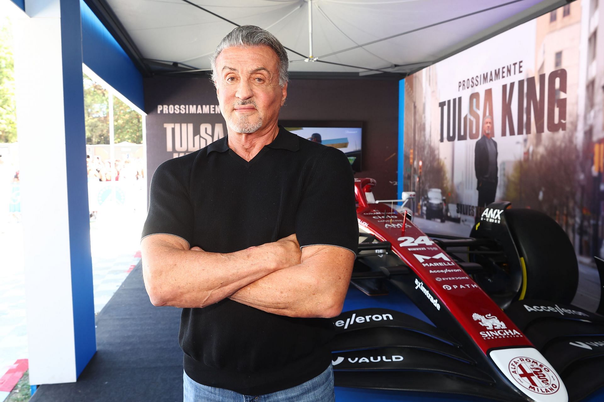 Stallone (Photo by Bryn Lennon - Formula 1/Formula 1 via Getty Images)