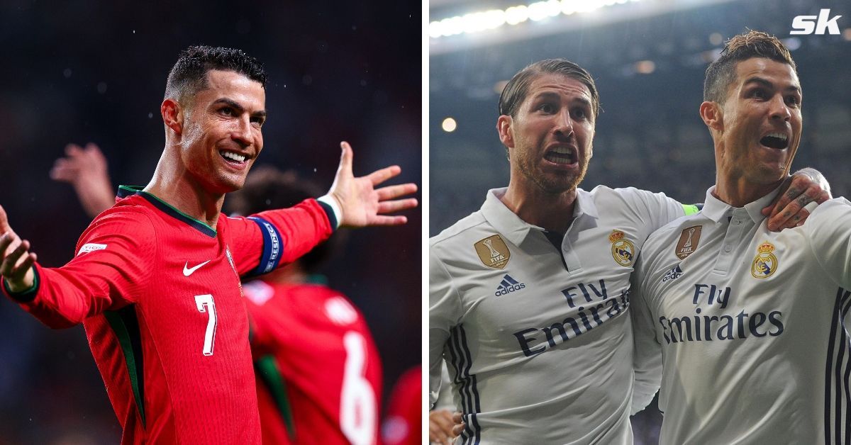 Cristiano Ronaldo breaks record he previously held with ex-Real Madrid teammate Sergio Ramos after Portugal's win over Poland