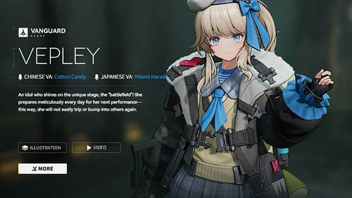 Vepley is one of the characters the standard banner offers. (Image via Sunborn)