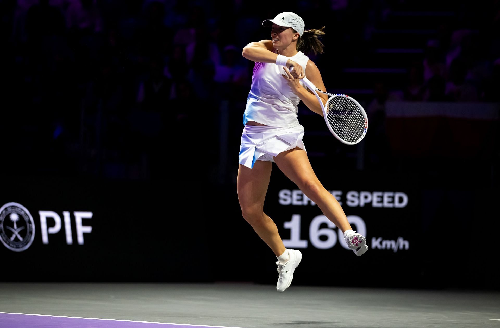 Iga Swiatek at the 2024 WTA Finals [Image Source: Getty Images]