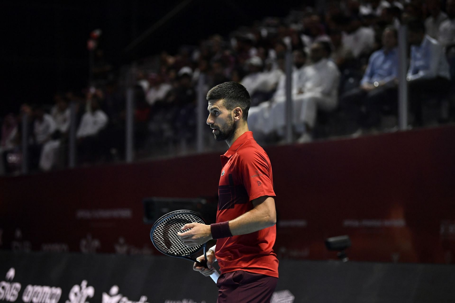 Novak Djokovic at the Six Kings Slam 2024 (Image: Getty)